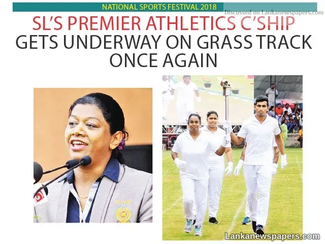 SL’s premier Athletics C’ship gets underway on grass track once again