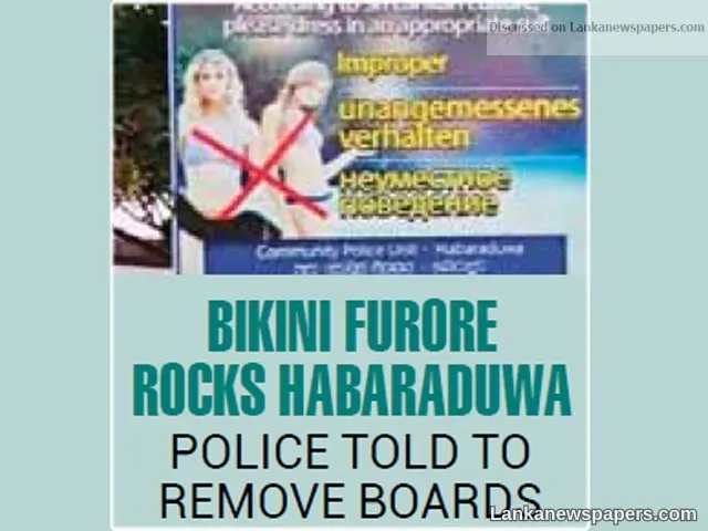 BIKINI FURORe ROCKS HABARADUWA