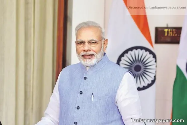 LNP - Indian Prime Minister Narendra Modi arrives in SL today