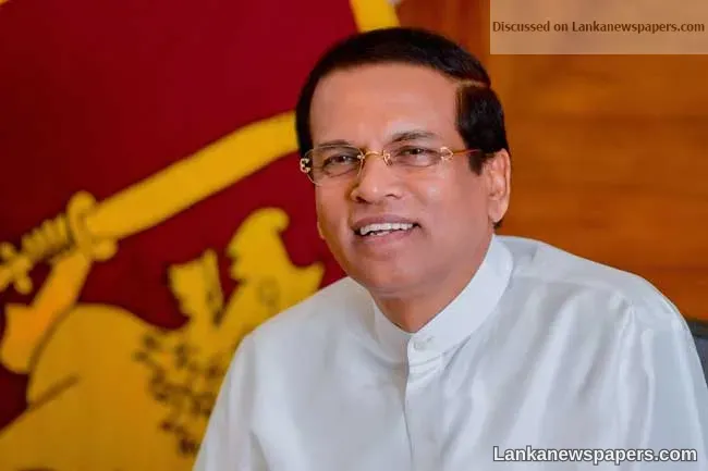 Special statement by President