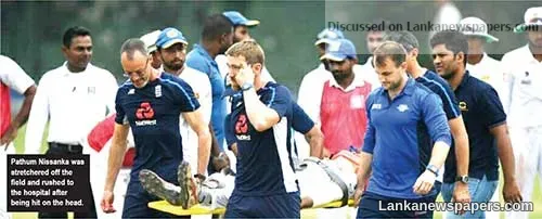 Pathum Nissanka out of danger after scary head injury