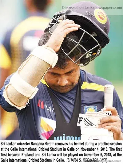 Rain could spoil Herath’s party