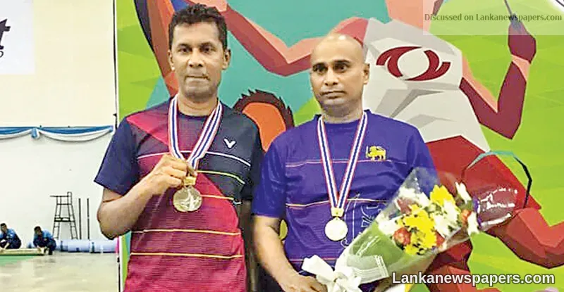Lankan shuttlers perform brilliantly to grab nine golds