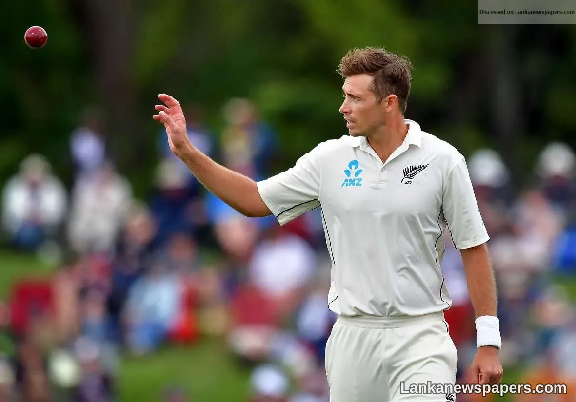 Southee rescues NZ with bat and ball after Lakmal blast