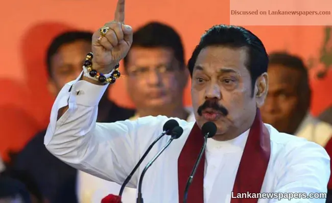 My victories remain in hearts of people - Mahinda