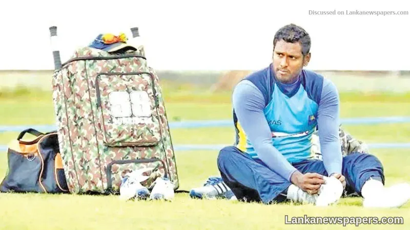 LNP - Angelo Mathews ‘absolutely shocked’ by Sri Lanka’s 2025 cricket schedule