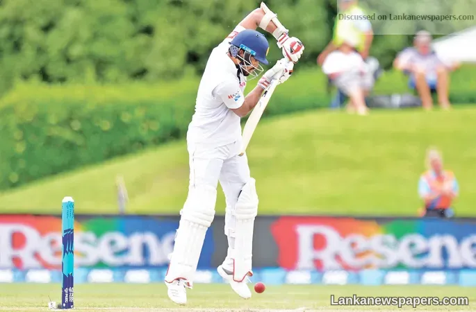 handimal should bat at no. 3 says chief selector