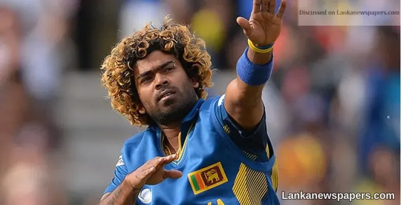 Lasith Malinga on a sticky wicket