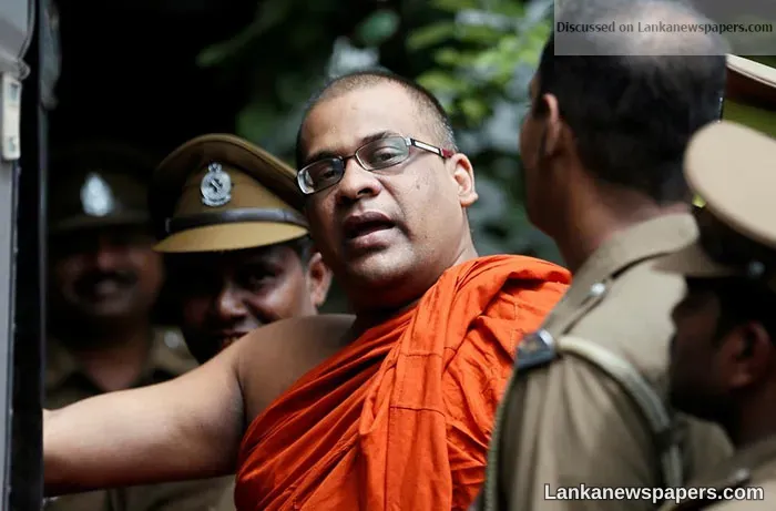 Threatening Eknaligoda: Gnanasara Thera’s sentence suspended