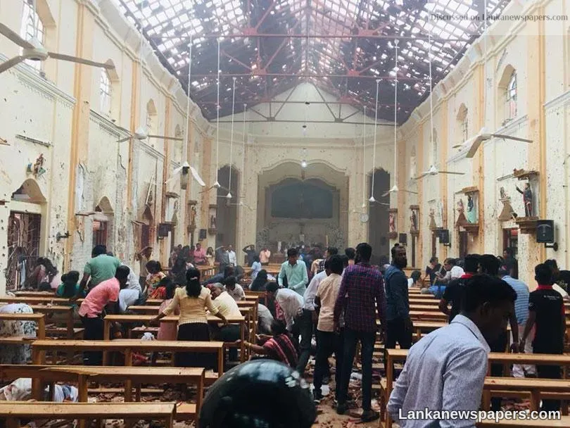 Explosions in Kochchikade, Katuwapitiya and Colombo