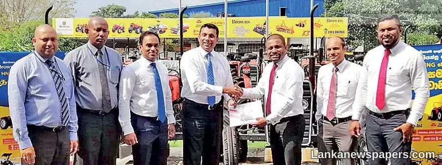 HNB partners Brown & Co. to offer agri equipment