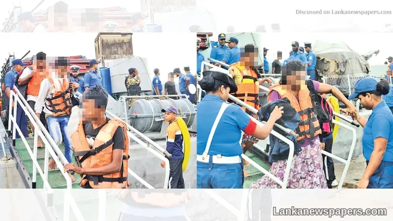 LNP - Navy foils illegal migration attempt, 19 persons held in Chilaw