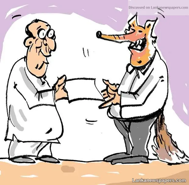 An example of his punishment for the corrupt