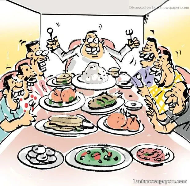 New Year party this year was an exclusive affair
