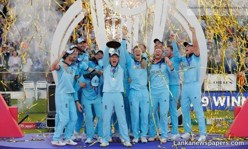 England crowned world champions