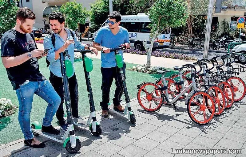 Tel Aviv takes ride to scooter ‘paradise’