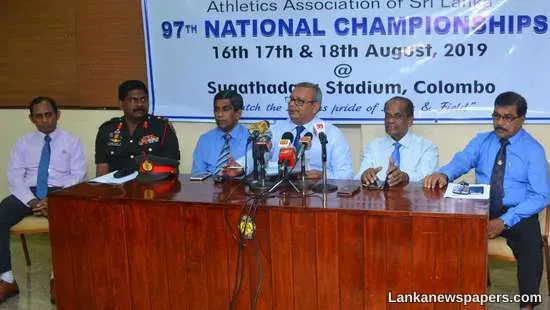 National Athletics Meet from tomorrow