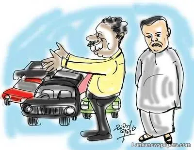 He needs five vehicles for official travel!