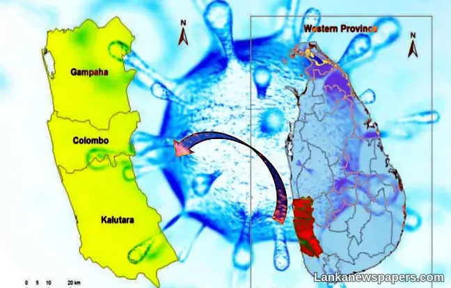 Colombo, Gampha, Kalutara identified as high risk zones for COVID-19