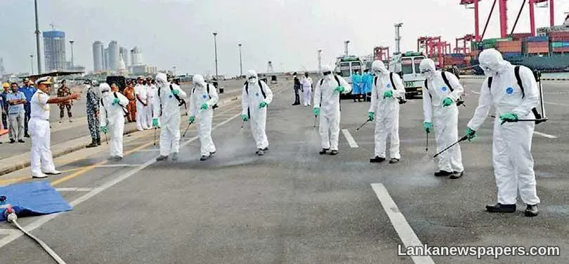 Navy rehearses to fight COVID-19