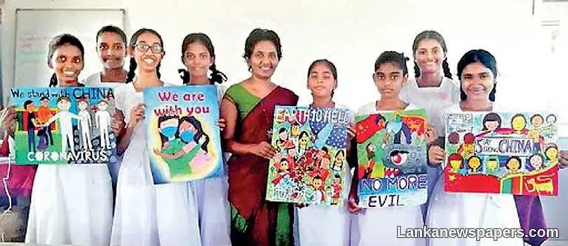 China’s first lady thanks Devi Balika students