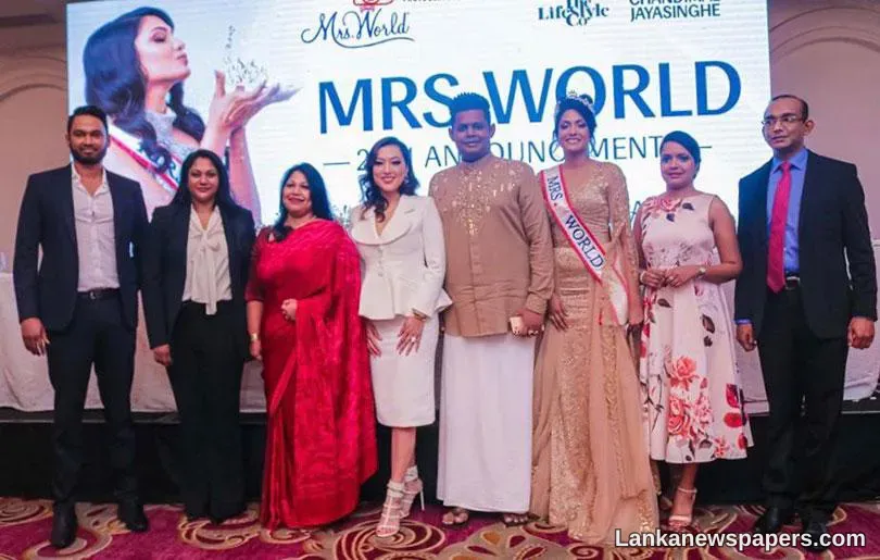 Sri Lanka to host Mrs. World 2021