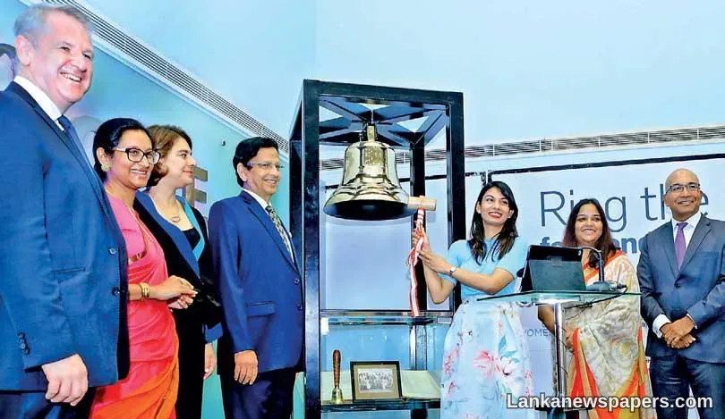 IFC partners with CSE for 5th Ring the Bell for gender equality event in Sri Lanka