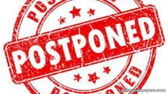 UNP-President meeting postponed to tomorrow