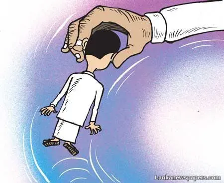 His foray into politics blocked!