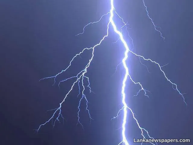 Met Dept. warns of thundershowers and severe lightning