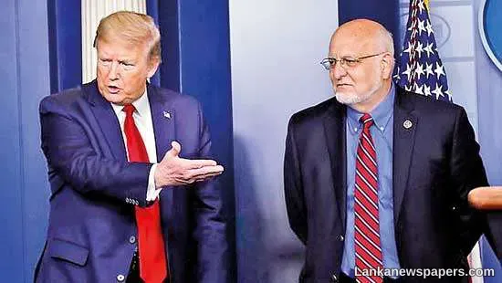 Furious Donald Trump throws tantrum after CDC boss directly contradicts him at White House press conference