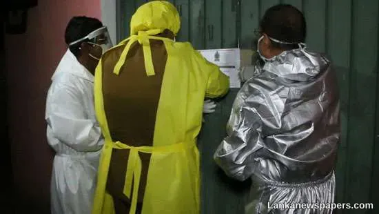 11 families in Piliyandala sent for Quarantine
