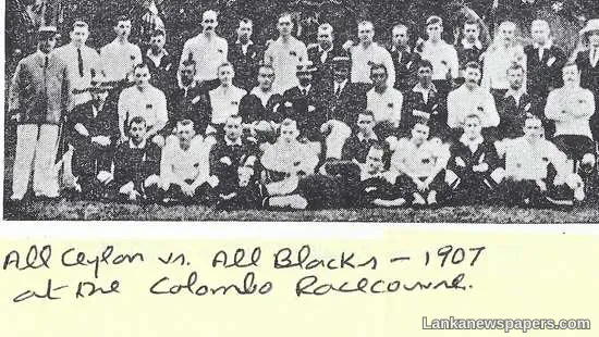 The first rugby visitors: When the All-Blacks played in Colombo in 1907