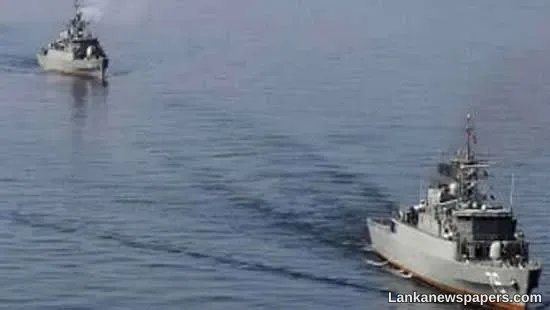 Iranian navy ship ’sunk by friendly fire