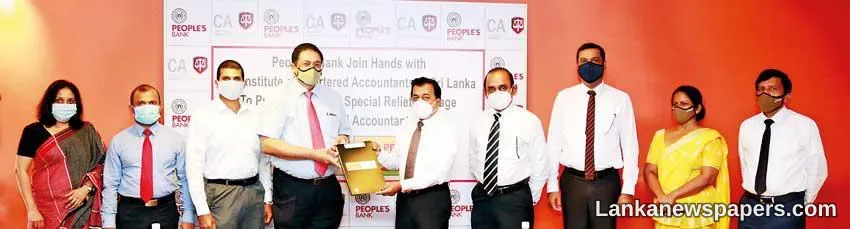 People’s Bank offers special COVID-19 loans up to Rs.20mn to CA Sri Lanka members