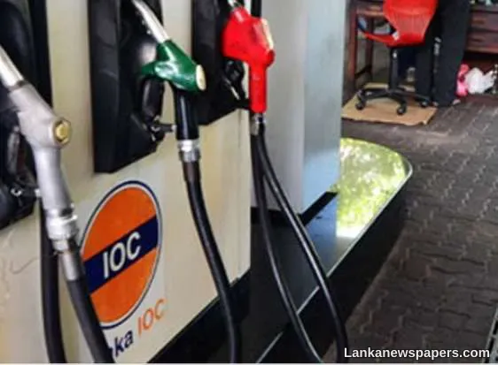 LIOC increases petrol (92 Octane) from midnight