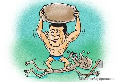 He forgot consumers were paddy cultivators!