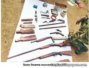 LNP - STF nets more criminals with arms and drugs