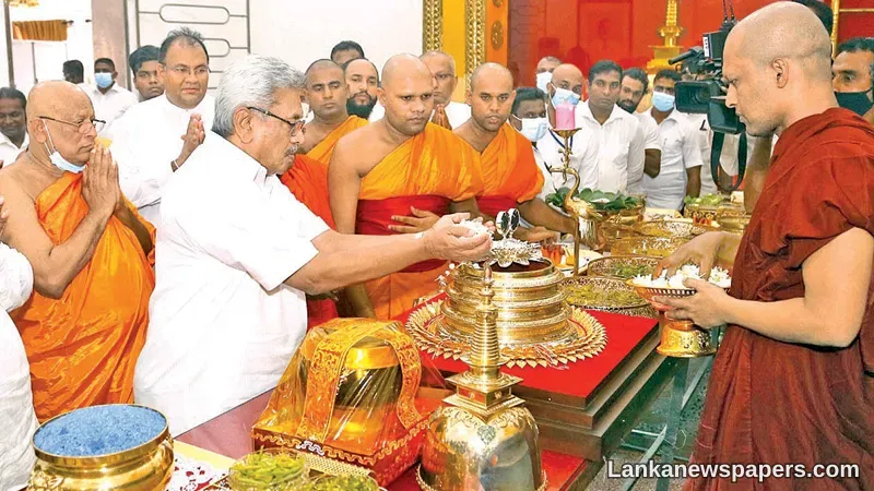 LNP - Birth Commemoration of Anagarika Dharmapala held under patronage of President