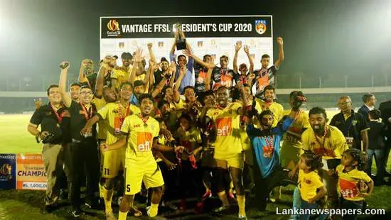LNP - Colombo FC stun Blue Eagles to lift FFSL President’s Cup 2020