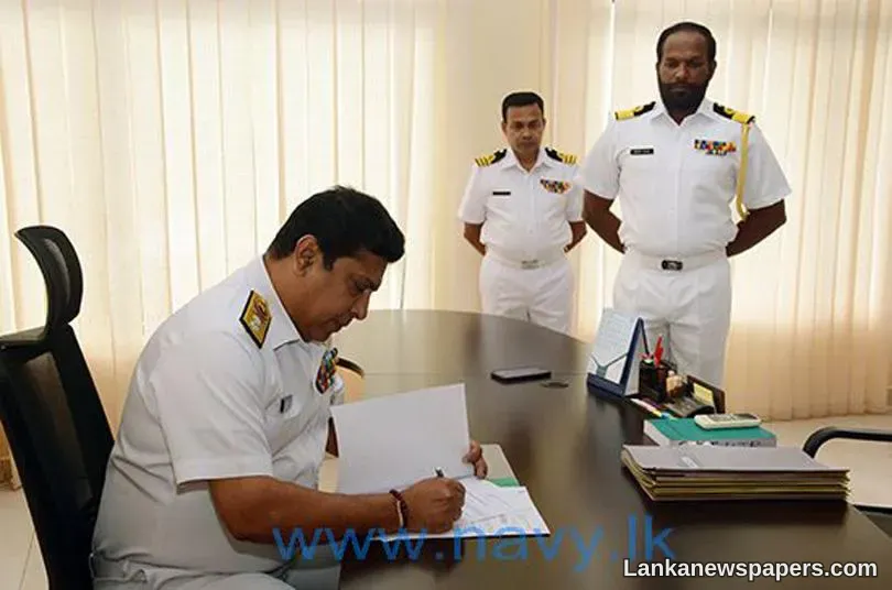 LNP - Rear Admiral Uthpala new Commandant Volunteer Naval Force