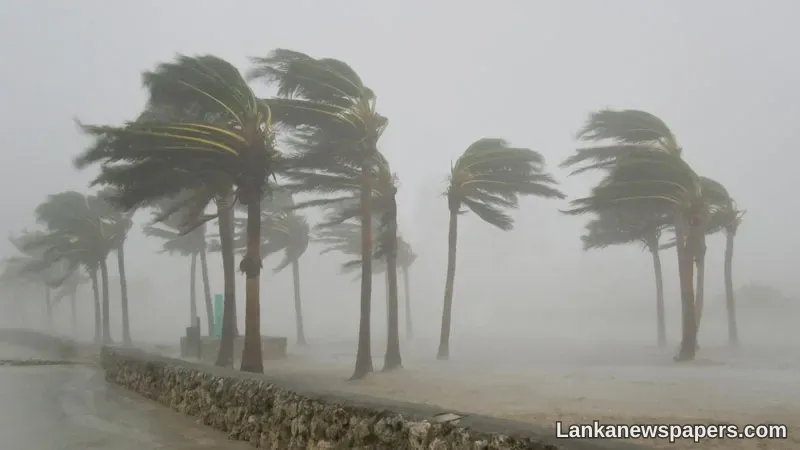 LNP - Showery and windy condition expected over the island