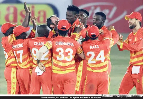 LNP - Zimbabwe edge Pakistan in Super Over thriller