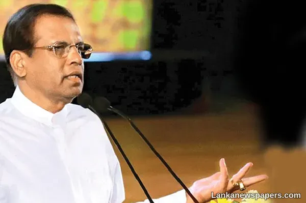 LNP - Foreign force behind Easter Sunday attacks – Sirisena