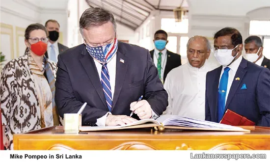 LNP -  Features US-Lanka militaryalliance in the wake of Pompeo visit