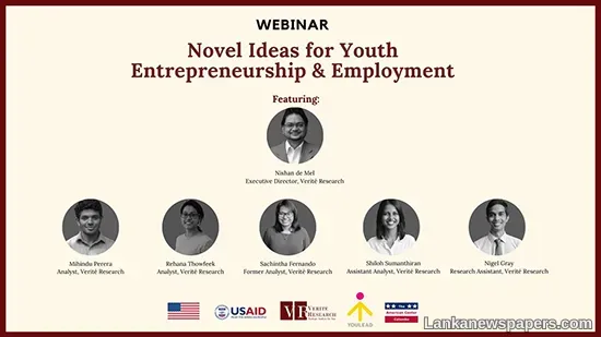 LNP - United States supports Verité Research in identifying ways to improve youth entrepreneurship