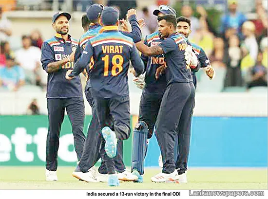 LNP - Pandya, Jadeja, Thakur hand India consolation win