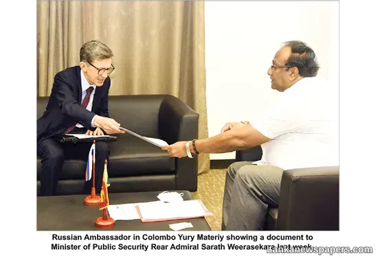 LNP- Russia warns Lanka of Islamic extremists channeling funds to local counterparts