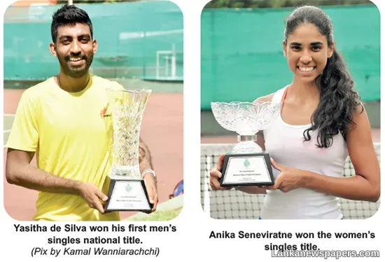 LNP -Yasitha, Anika singles champions
