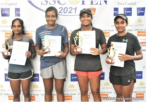 LNP - Sethmi, Oneli win Under-18 girls’ doubles title